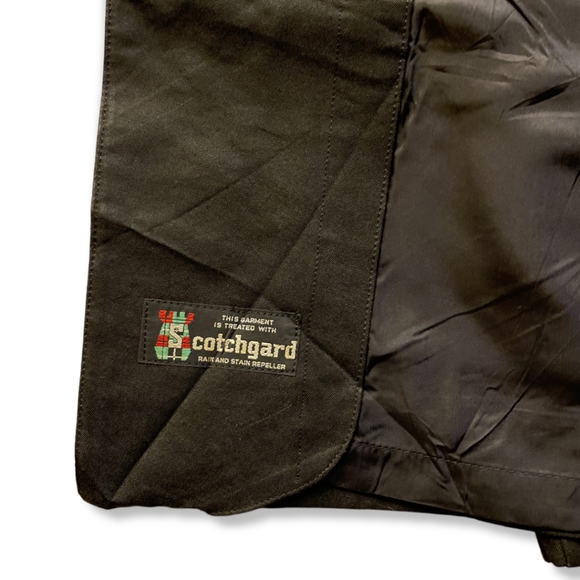 Men's Cotton Car Coat Black - Picture 10 of 13